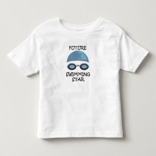 T-SHIRT POUR LES TOUS PETITS FUTURE ÉTOILE DE NATATION