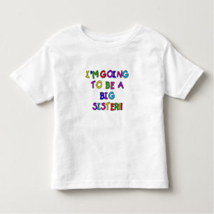 T-shirt Pour Les Tous Petits Future grande soeur des textes