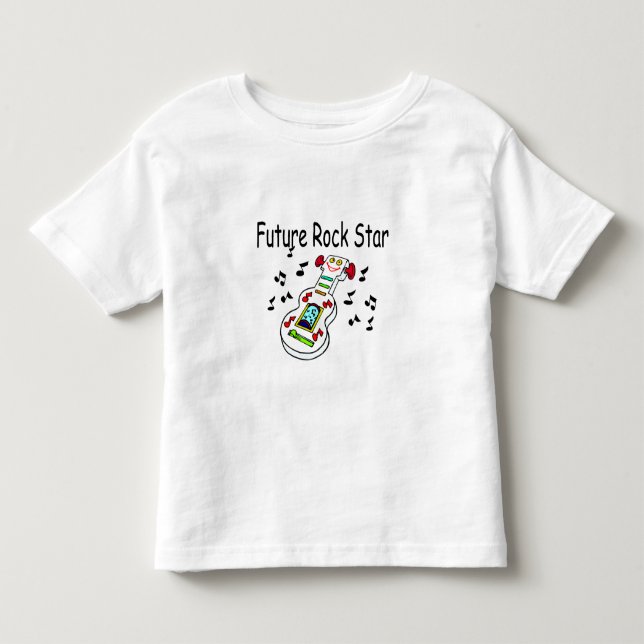 T-shirt Pour Les Tous Petits Future Rock Star (Devant)
