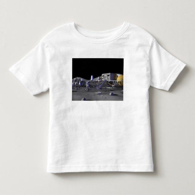 T-shirt Pour Les Tous Petits Futures missions d'exploration spatiale 13 (Devant)
