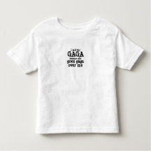 Gaga Shirt Toddler Fête des mères Grand-mère