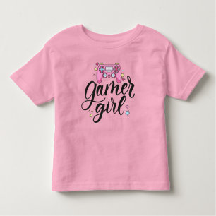 T-shirt Pour Les Tous Petits Gamer fille