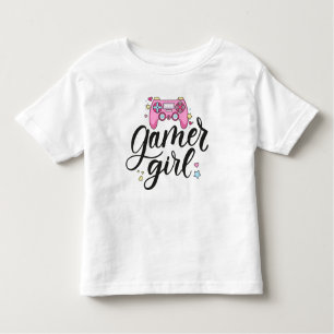 T-shirt Pour Les Tous Petits Gamer fille
