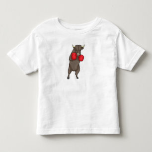 T-shirt Pour Les Tous Petits Gants de boxe Bull Boxer