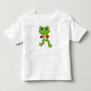 T-shirt Pour Les Tous Petits Gants de boxe de grenouille