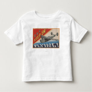 T-shirt Pour Les Tous Petits Gardez-les Flying/PB2Y-2
