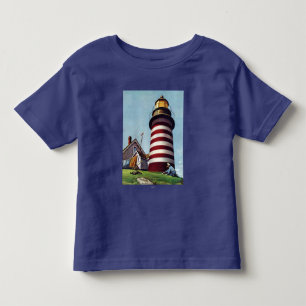 T-shirt Pour Les Tous Petits Gardien de phare par Stevan Dohanos