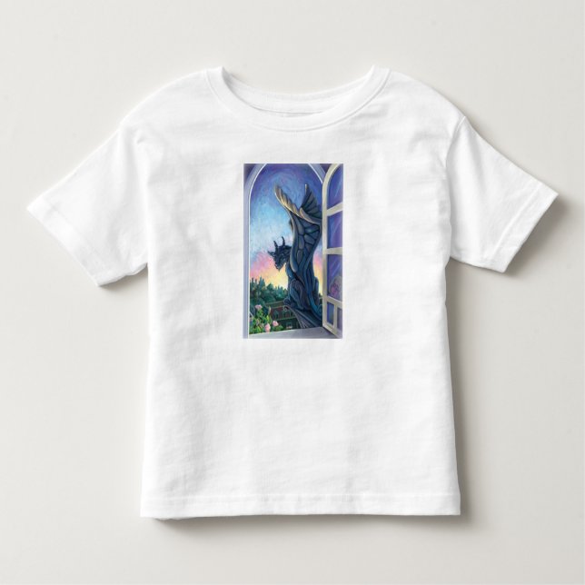 T-shirt Pour Les Tous Petits Gargoyle Guardian (Devant)