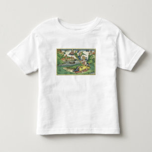 T-shirt Pour Les Tous Petits Genèse 28 l'échelle de 10 Jacob, de 'Nuremberg