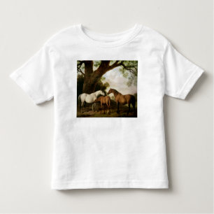 T-shirt Pour Les Tous Petits George Stubbs deux juments de Shafto et un