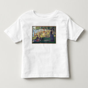 T-shirt Pour Les Tous Petits Georges Pierre Seurat dimanche après-midi sur