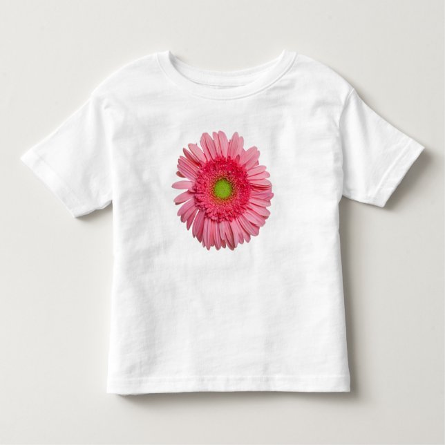T-shirt Pour Les Tous Petits Gerbera Rose Daisy (Devant)