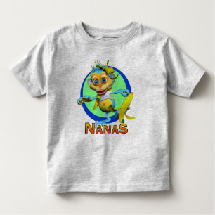 T-shirt Pour Les Tous Petits GiggleBellies Nanas le singe