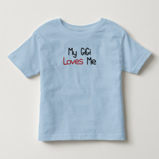 T-shirt Pour Les Tous Petits GiGi m'aime