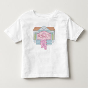 T-shirt Pour Les Tous Petits Gilmore Girls École de ballet de Mlle Patty