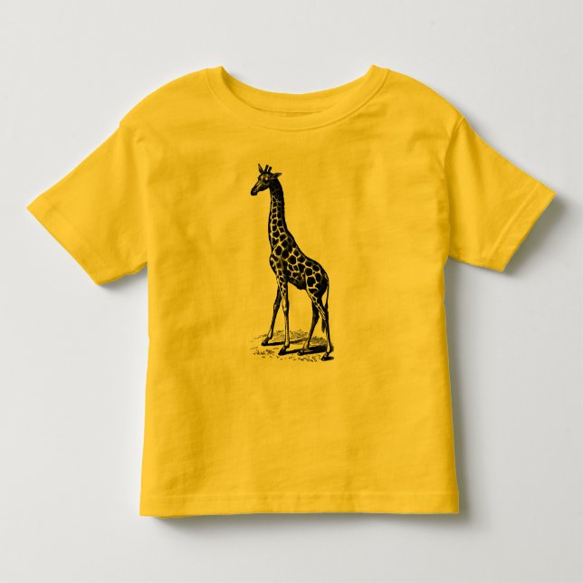 T-shirt Pour Les Tous Petits Girafe (Devant)