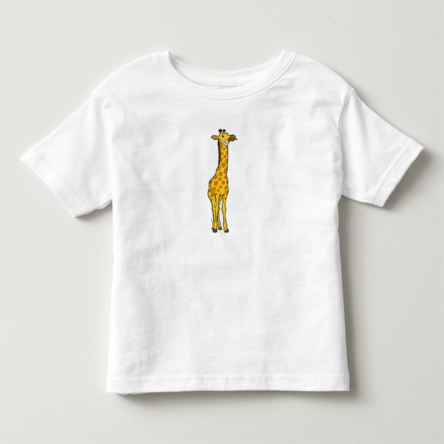 T-shirt Pour Les Tous Petits Girafe with Daisy (Devant)