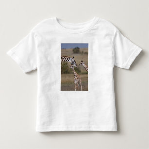 T-shirt Pour Les Tous Petits Giraffe Masaï (Giraffe Tippelskirchi)