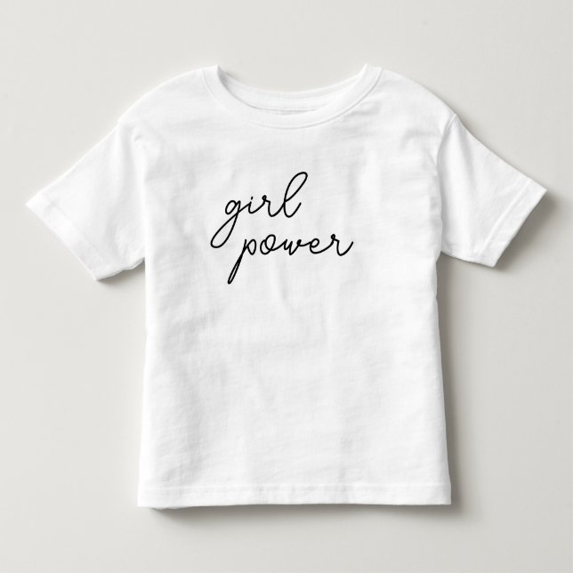 T-shirt Pour Les Tous Petits Girl Gang | Cute Girl Power Modern Quote Design (Devant)