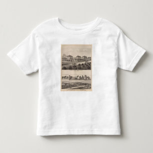 T-shirt Pour Les Tous Petits Glenhaven et vue agréable, le Kansas
