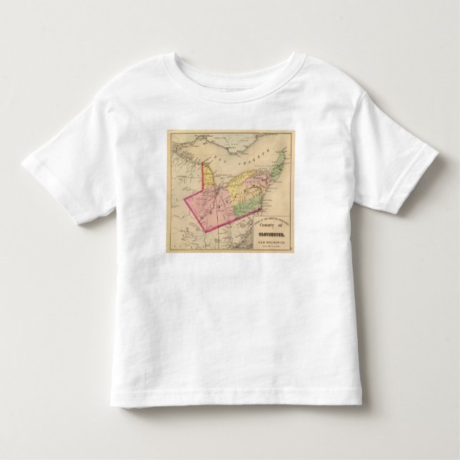 T-shirt Pour Les Tous Petits Gloucester Co, NOTA: (Devant)