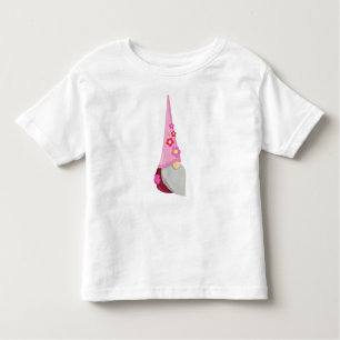 T-shirt Pour Les Tous Petits Gnome de printemps, Gnome de jardin, Gnome mignonn