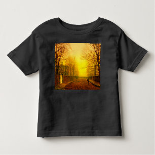 T-shirt Pour Les Tous Petits Golden Autumn John Atkinson Grimshaw