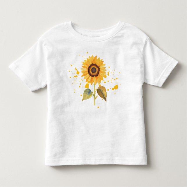 T-shirt Pour Les Tous Petits Golden Sunburst (Devant)