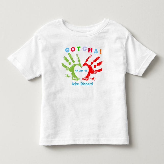 T-shirt Pour Les Tous Petits Gotcha jour (Devant)