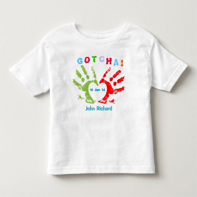 T-shirt Pour Les Tous Petits Gotcha jour (Devant)