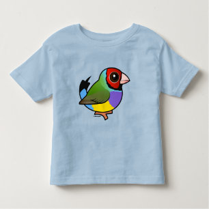 T-shirt Pour Les Tous Petits Gouldian Finch