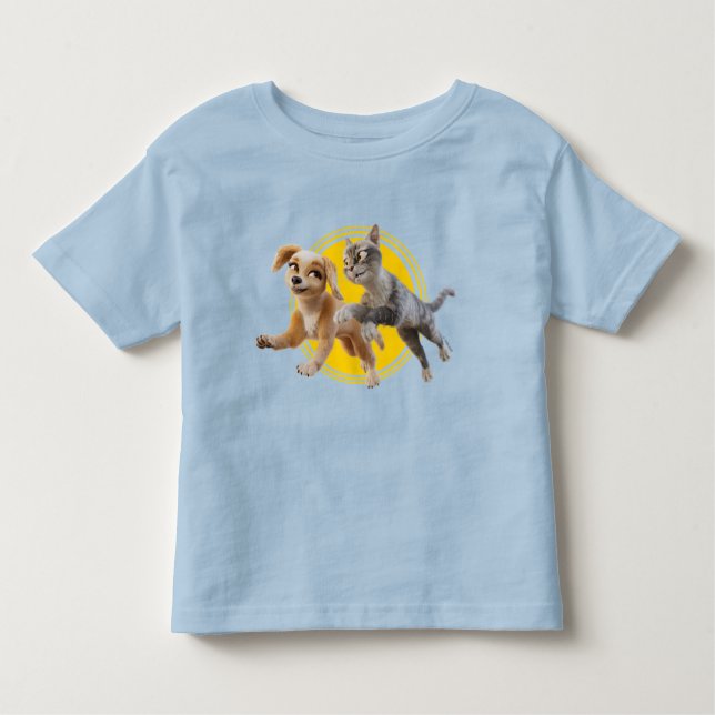 T-shirt Pour Les Tous Petits Gracie & Pedro Unleashed (Devant)