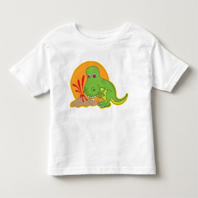 T-shirt Pour Les Tous Petits Grand Dino (Devant)
