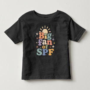 T-shirt Pour Les Tous Petits Grand fan de protection solaire SPF pour l'été