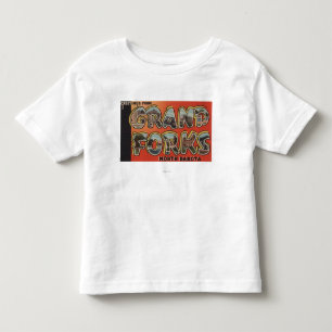 T-shirt Pour Les Tous Petits Grand Forks, le Dakota du Nord - grandes scènes d