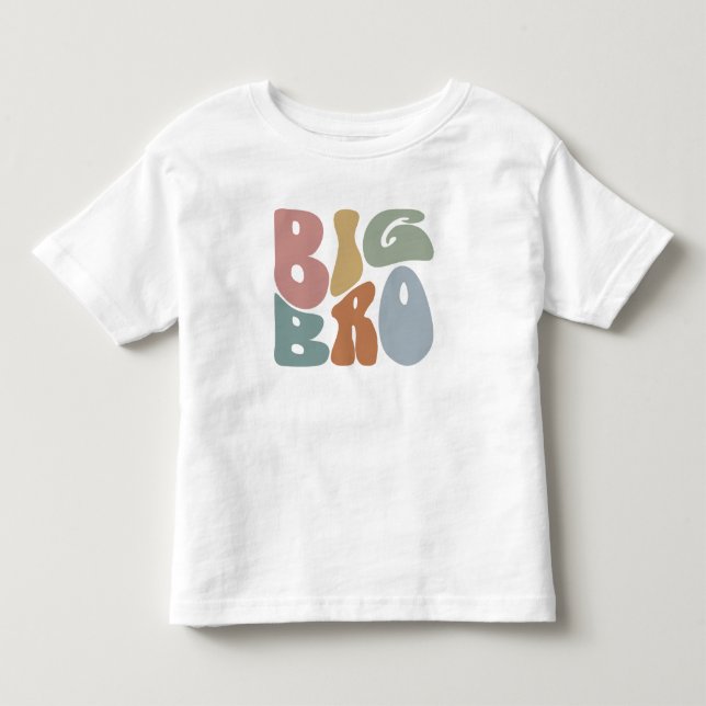 T-shirt Pour Les Tous Petits Grand Frère. (Devant)