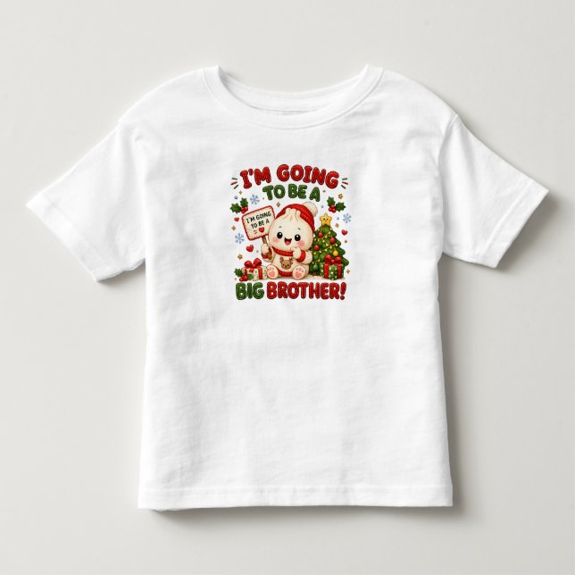 T-shirt Pour Les Tous Petits Grand Frère (Devant)