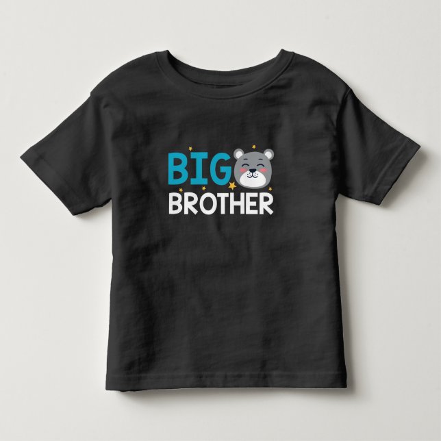 T-shirt Pour Les Tous Petits Grand Frère (Devant)