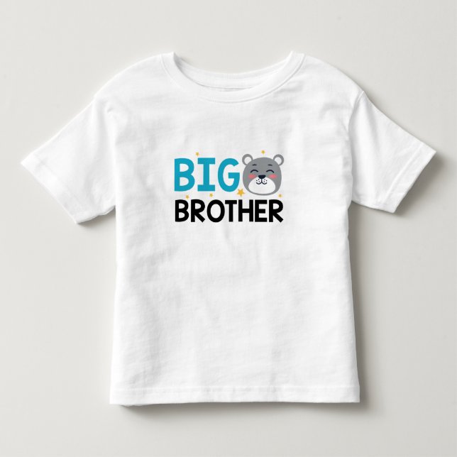 T-shirt Pour Les Tous Petits Grand Frère (Devant)