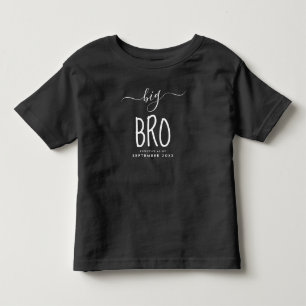 T-shirt Pour Les Tous Petits Grand Frère   Annonce de naissance personnalisée e