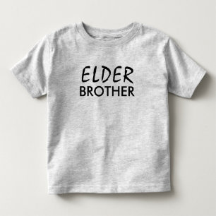 T-shirt Pour Les Tous Petits Grand Frère   Design de citation assorti mignon et