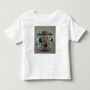 T-shirt Pour Les Tous Petits Grand vase bleu et blanc à Ming