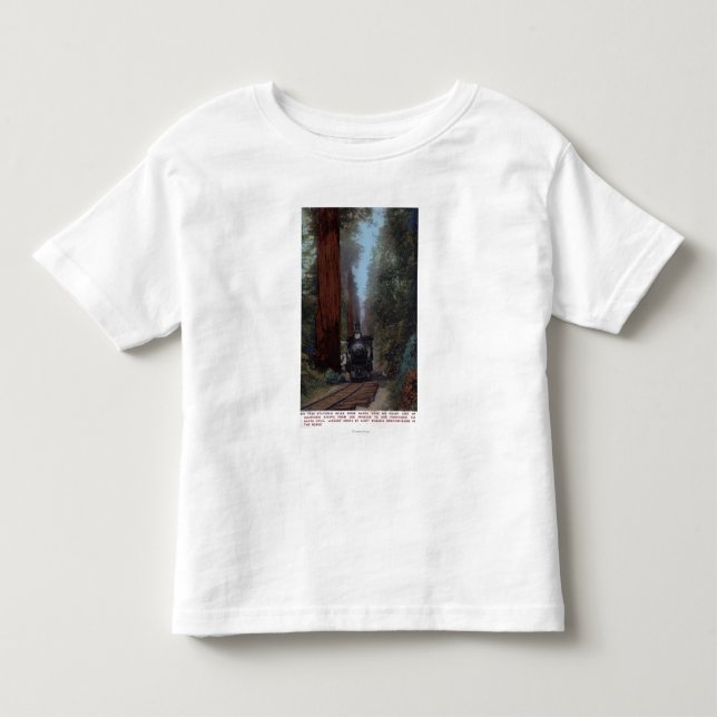 T-shirt Pour Les Tous Petits Grande gare d'arbre (Devant)