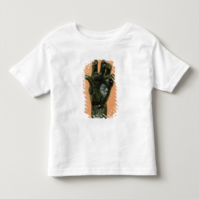 T-shirt Pour Les Tous Petits Grande main gauche (bronze) (Devant)