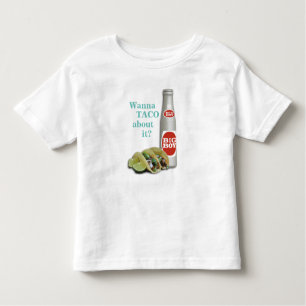 T-shirt Pour Les Tous Petits Grande pièce en t de tacos de garçon
