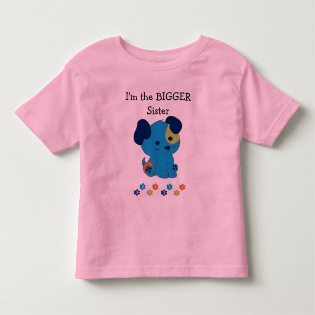T-shirt Pour Les Tous Petits Grande soeur (Devant)
