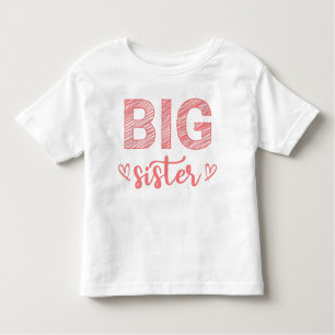 T-shirt Pour Les Tous Petits Grande soeur