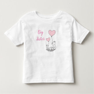 T-shirt Pour Les Tous Petits Grande soeur