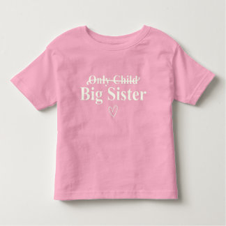T-shirt Pour Les Tous Petits Grande soeur