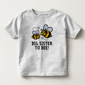 T-shirt Pour Les Tous Petits Grande Soeur À BEE